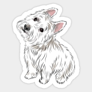 Rylie the Westie Sticker